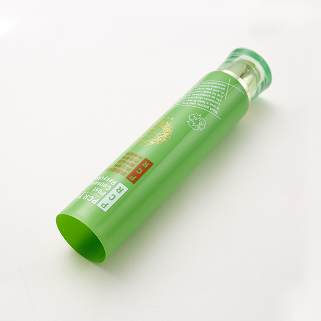 ПЦР переработанный материал пластиковая косметическая мягкая трубка