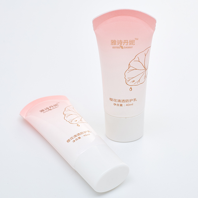 30 мл 50 мл овальной формы косметический солнцезащитный крем свернуть пластиковую трубку