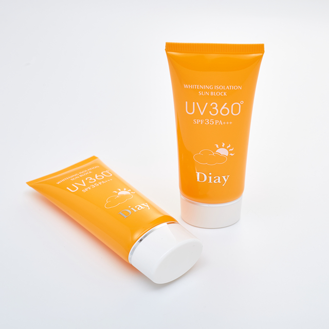 Пустой полиэтиленовый косметический солнцезащитный крем BB-крем для ухода за кожей, мягкий тюбик